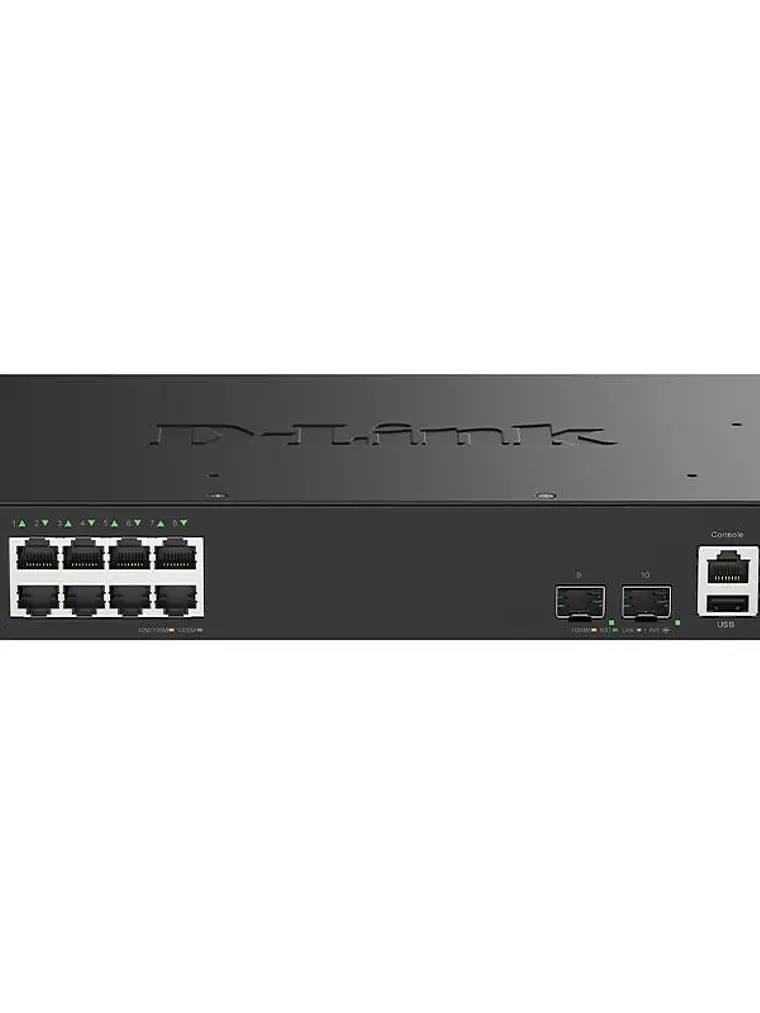 D-Link DGS-1530-10/E Switch 8xGb 2x10G SFP+ 1
