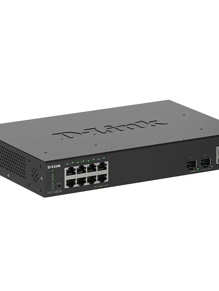 D-Link DGS-1530-10/E Switch 8xGb 2x10G SFP+ 2