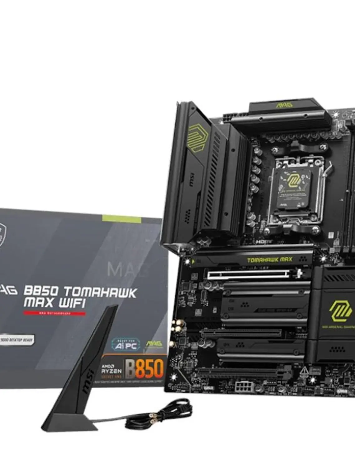MSI Placa Base MAG B850 TOMAHAWK MAX WIFI DDR5 ATX 1