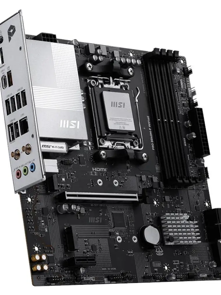 MSI Placa Base PRO B840M-P WIFI6E DDR5 mATX 3