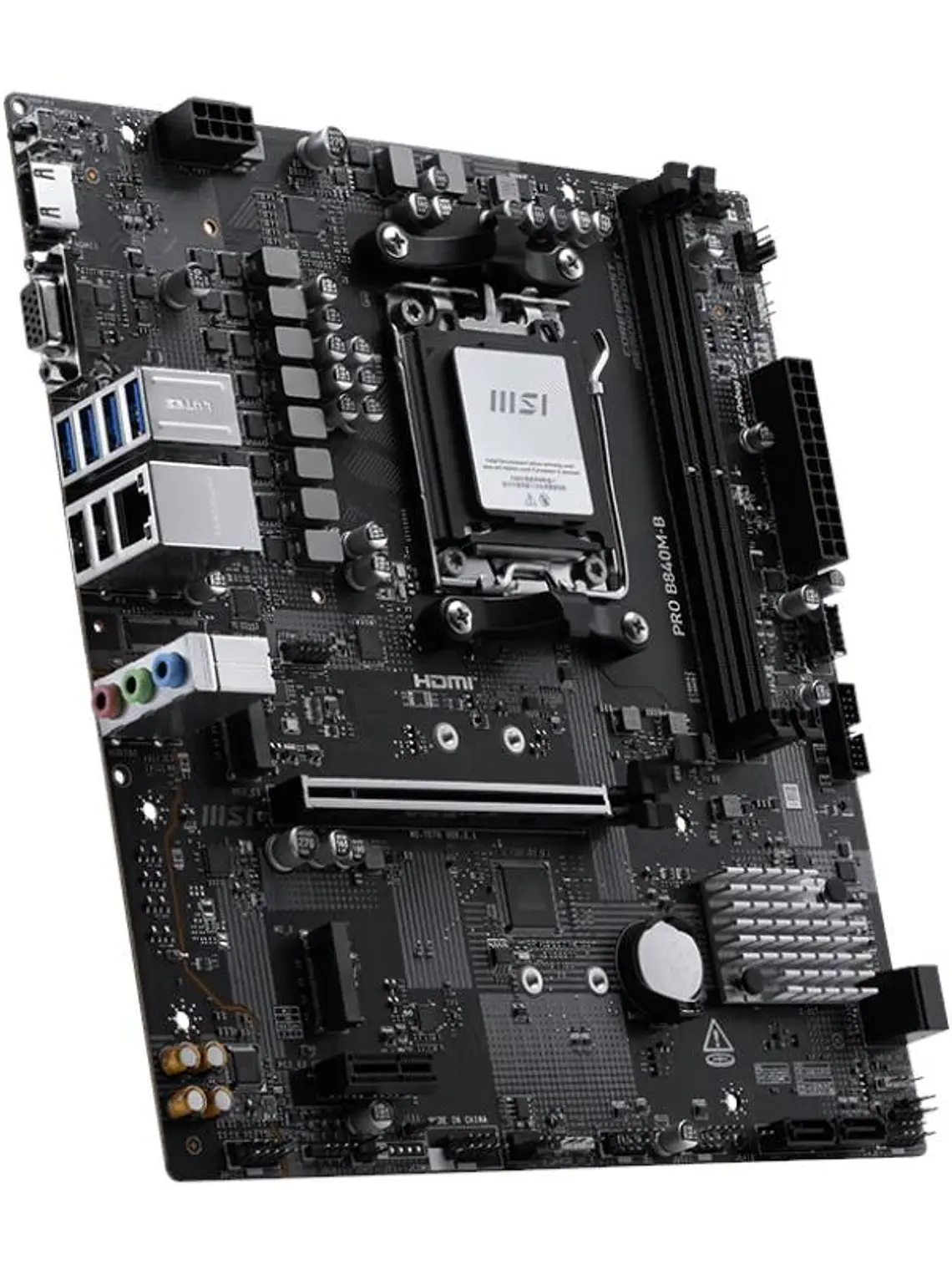 MSI Placa Base PRO B840M-B DDR5 mATX 3