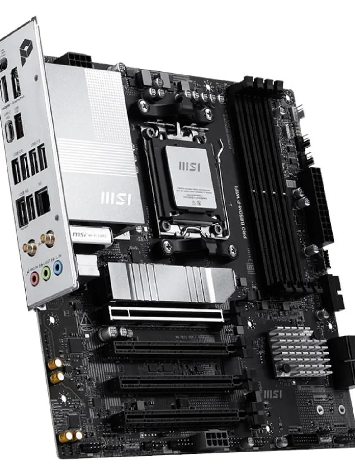 MSI Placa Base PRO B850M-P DDR5 WIFI AM5 3