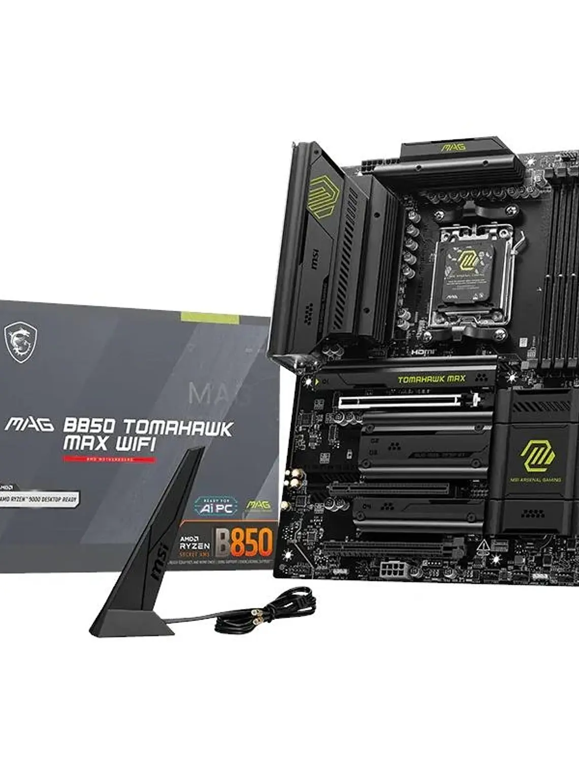 MSI Placa Base MAG B850 TOMAHAWK WIFI DDR5 ATX 1