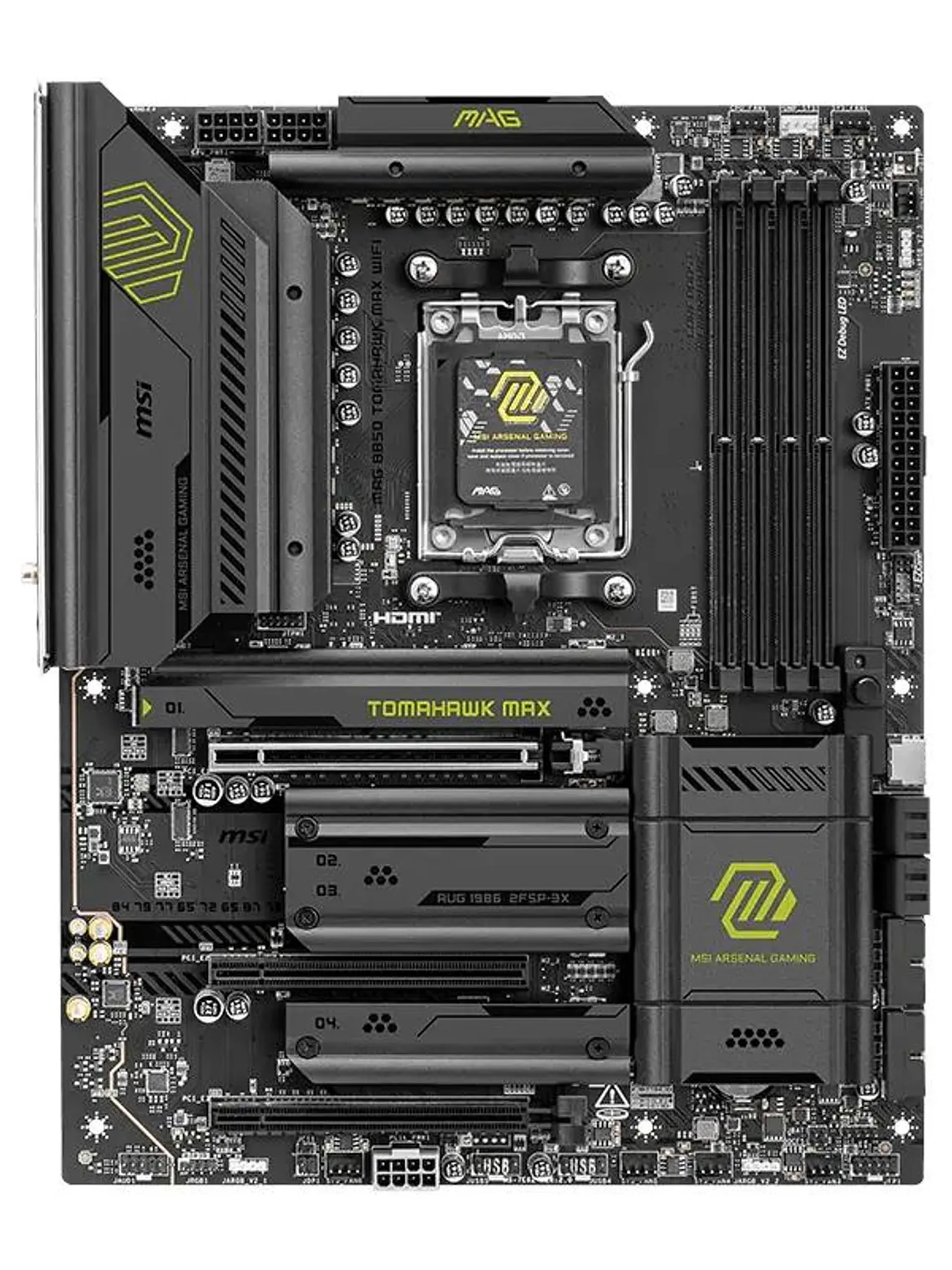MSI Placa Base MAG B850 TOMAHAWK WIFI DDR5 ATX 2