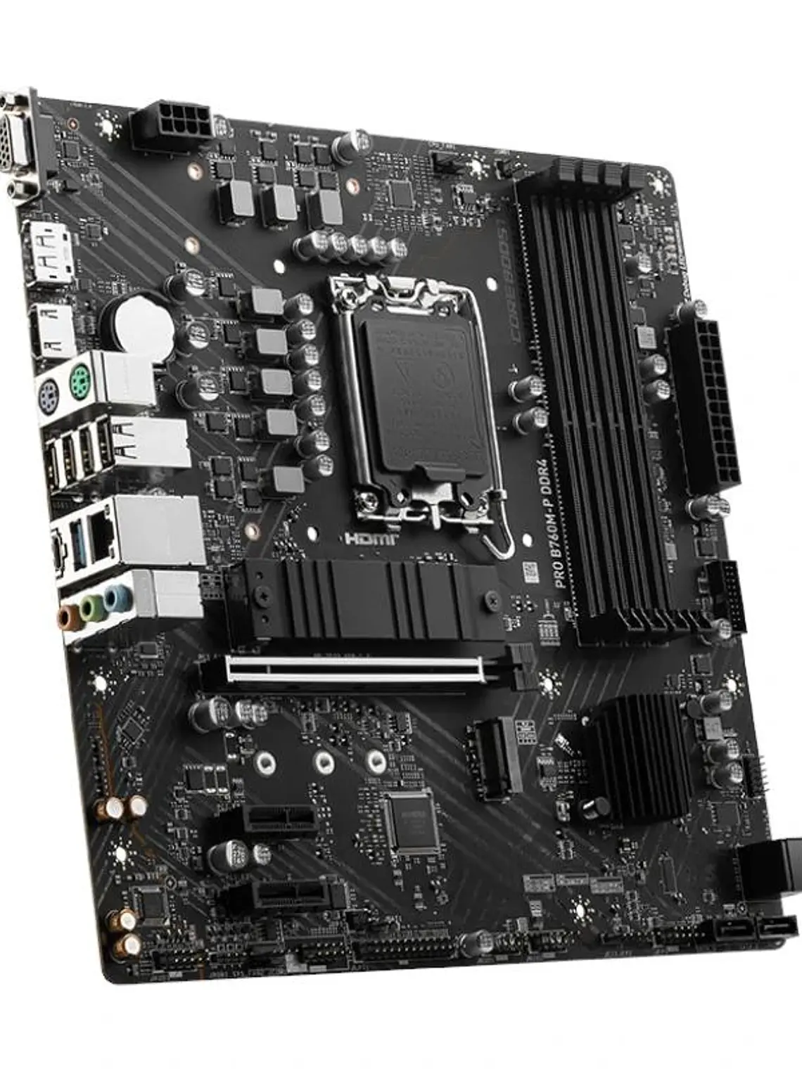 MSI Placa Base PRO B760M-P DDR4 mATX LGA1700 3