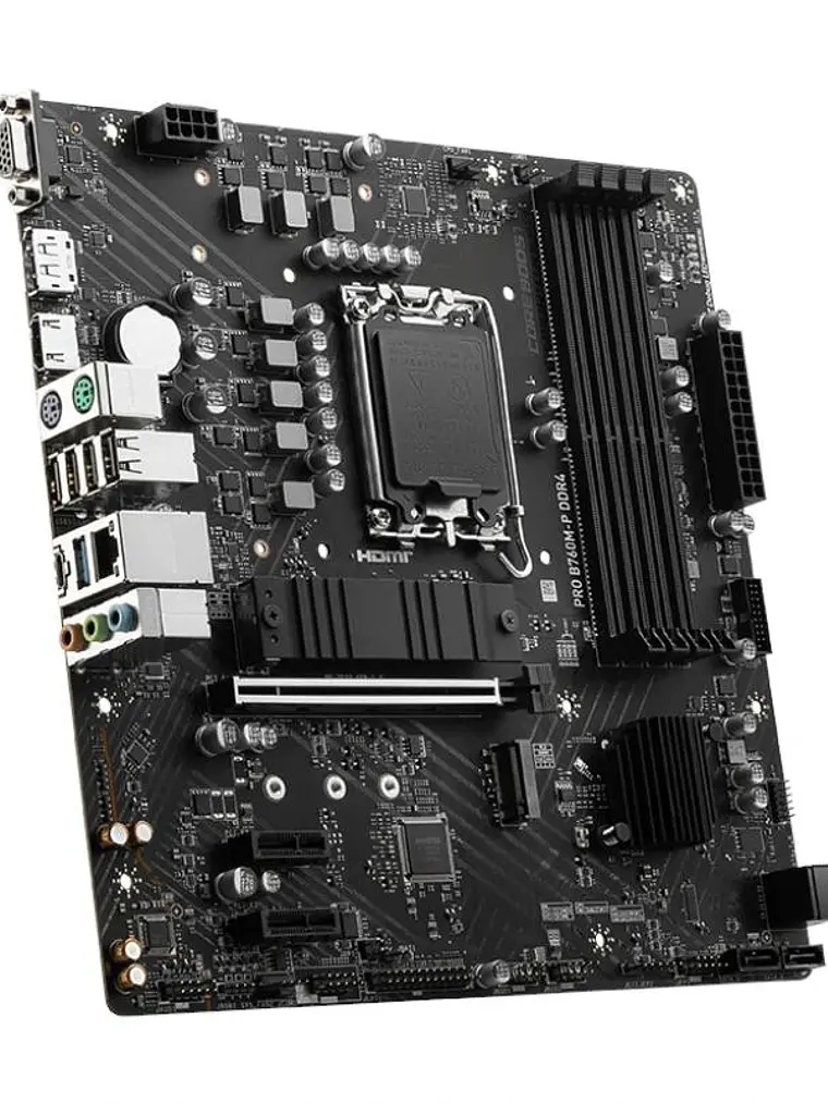 MSI Placa Base PRO B760M-P DDR4 mATX LGA1700 3