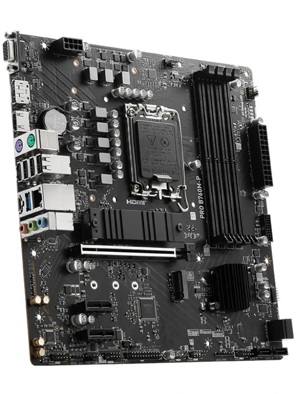 MSI Placa Base PRO B760M-P DDR5 mATX LGA1700 3