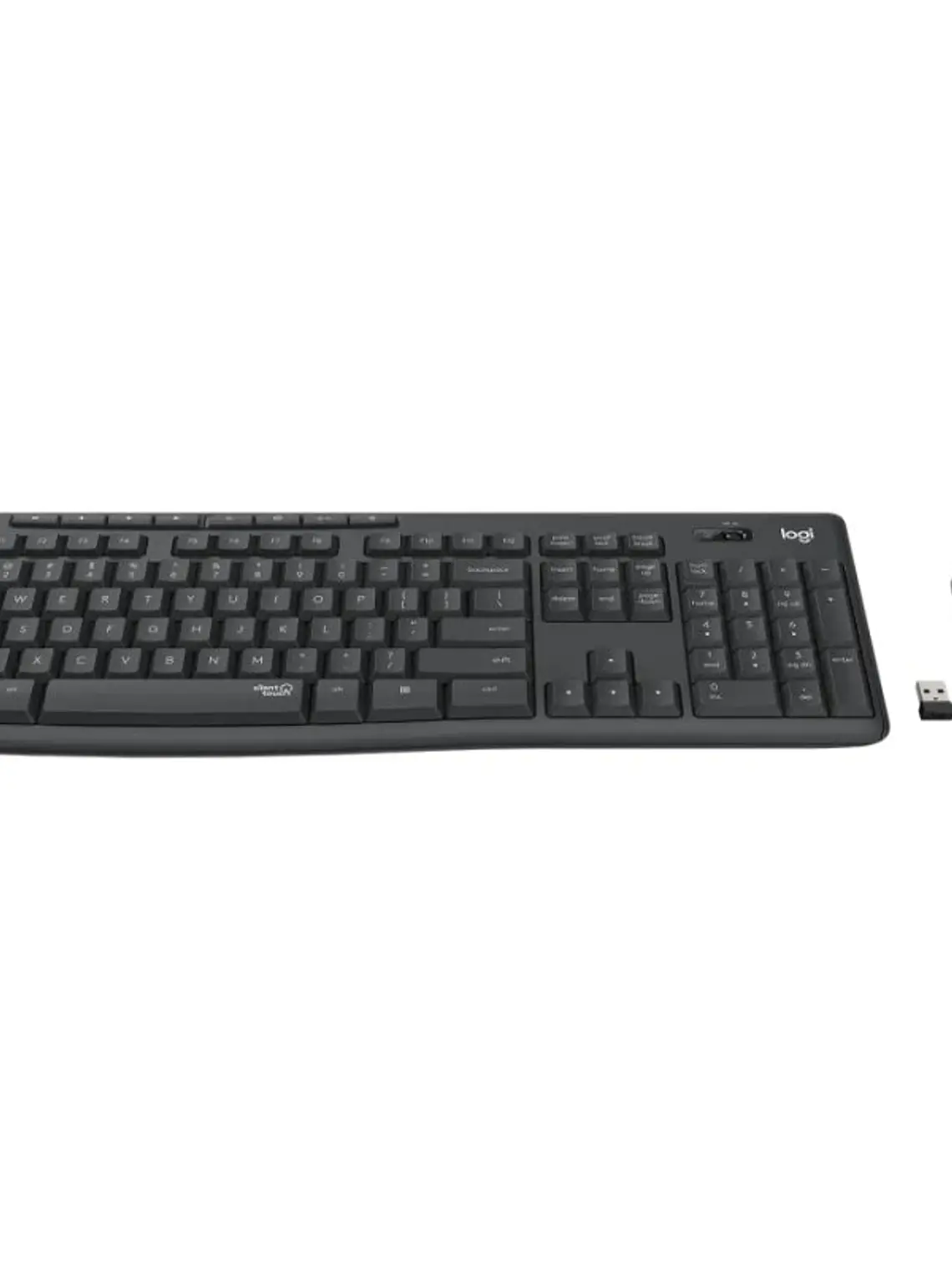 Logitech MK295 Teclado y raton inalambrico Negro 3