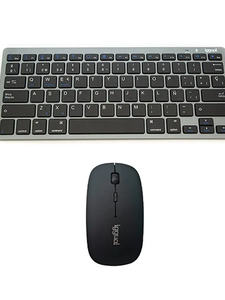 iggual Kit bundle teclado + ratón Bluetooth 1