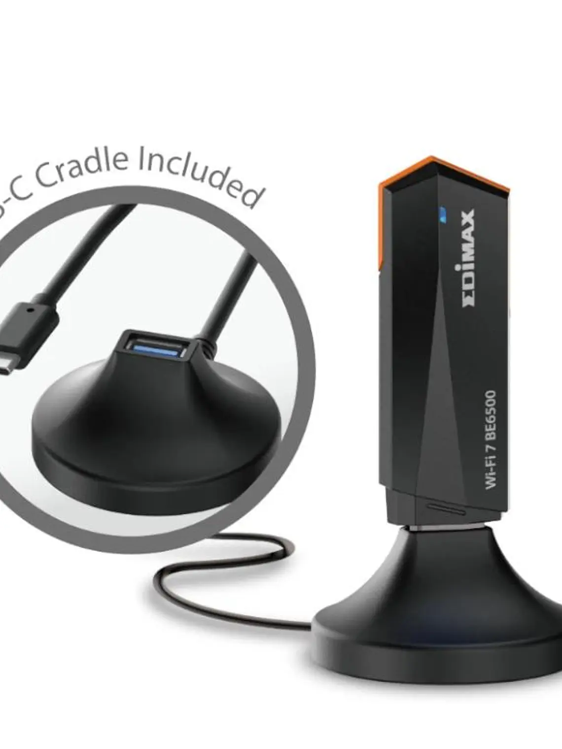 Edimax EW-7822UBE Adaptador USB 3.2 WiFi7 BE6500 4