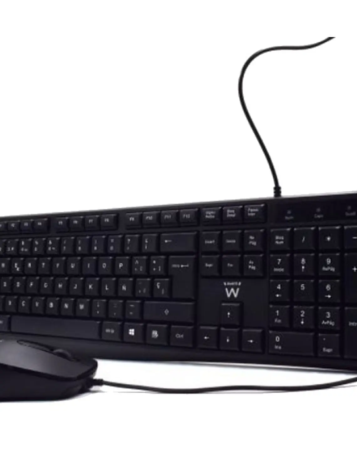 Ewent EW3006 kit teclado+ raton escrit. silenciosa 2