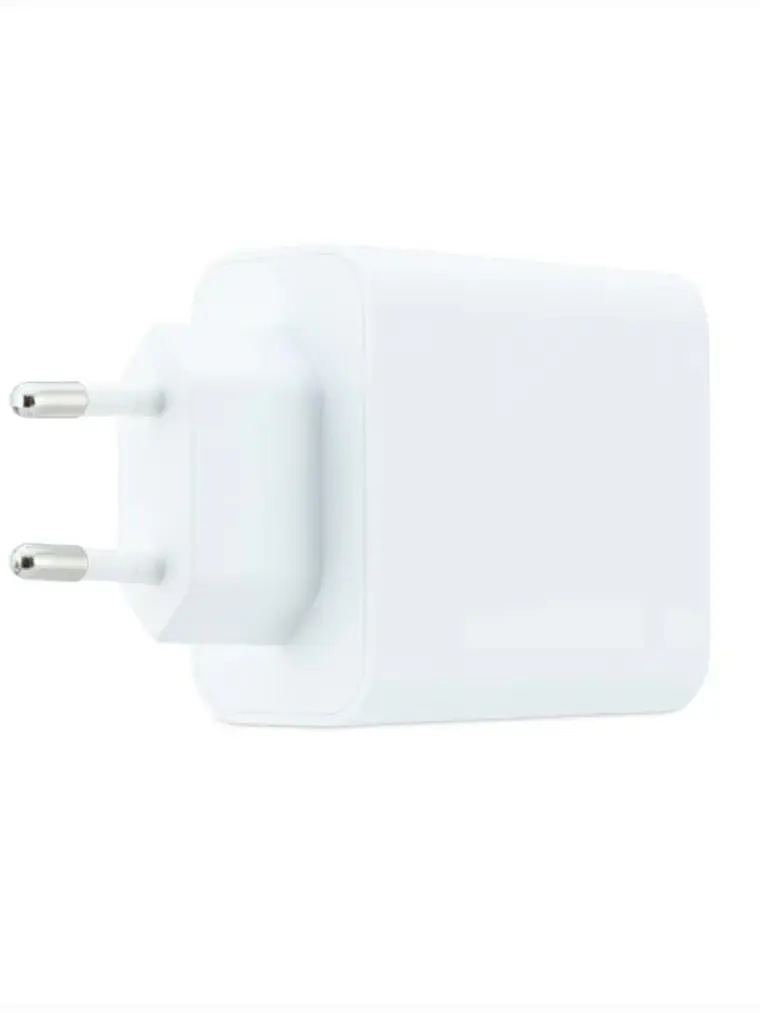 Coolbox Cargador Pared GAN 65W USB-C/USB-C/USB-A 3