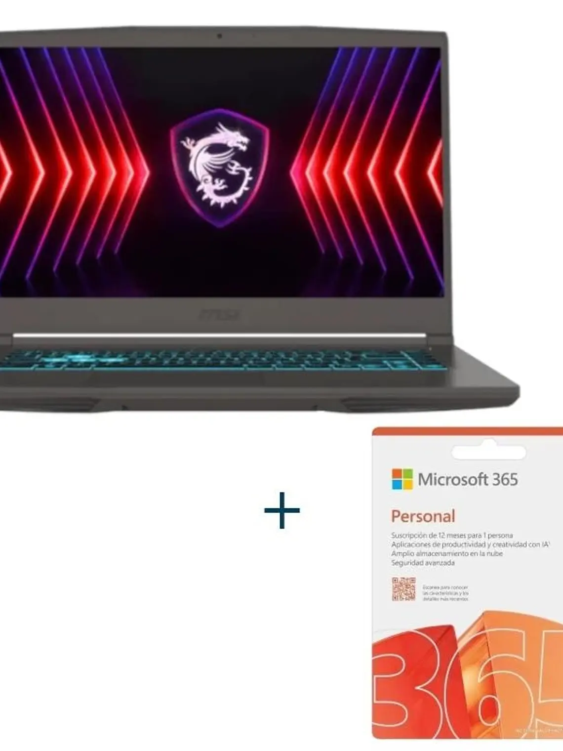 MSI Thin15-219ES AMD R7-7735HS W11H+ O365 Personal 1
