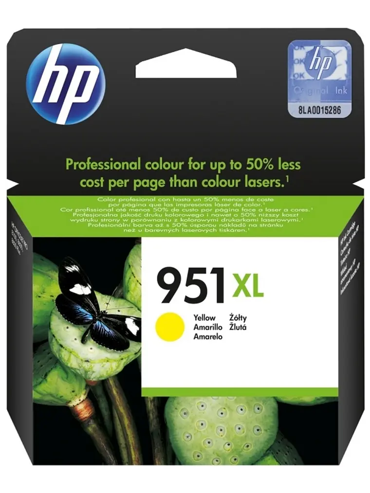 HP Cartucho 951XL Amarillo 1