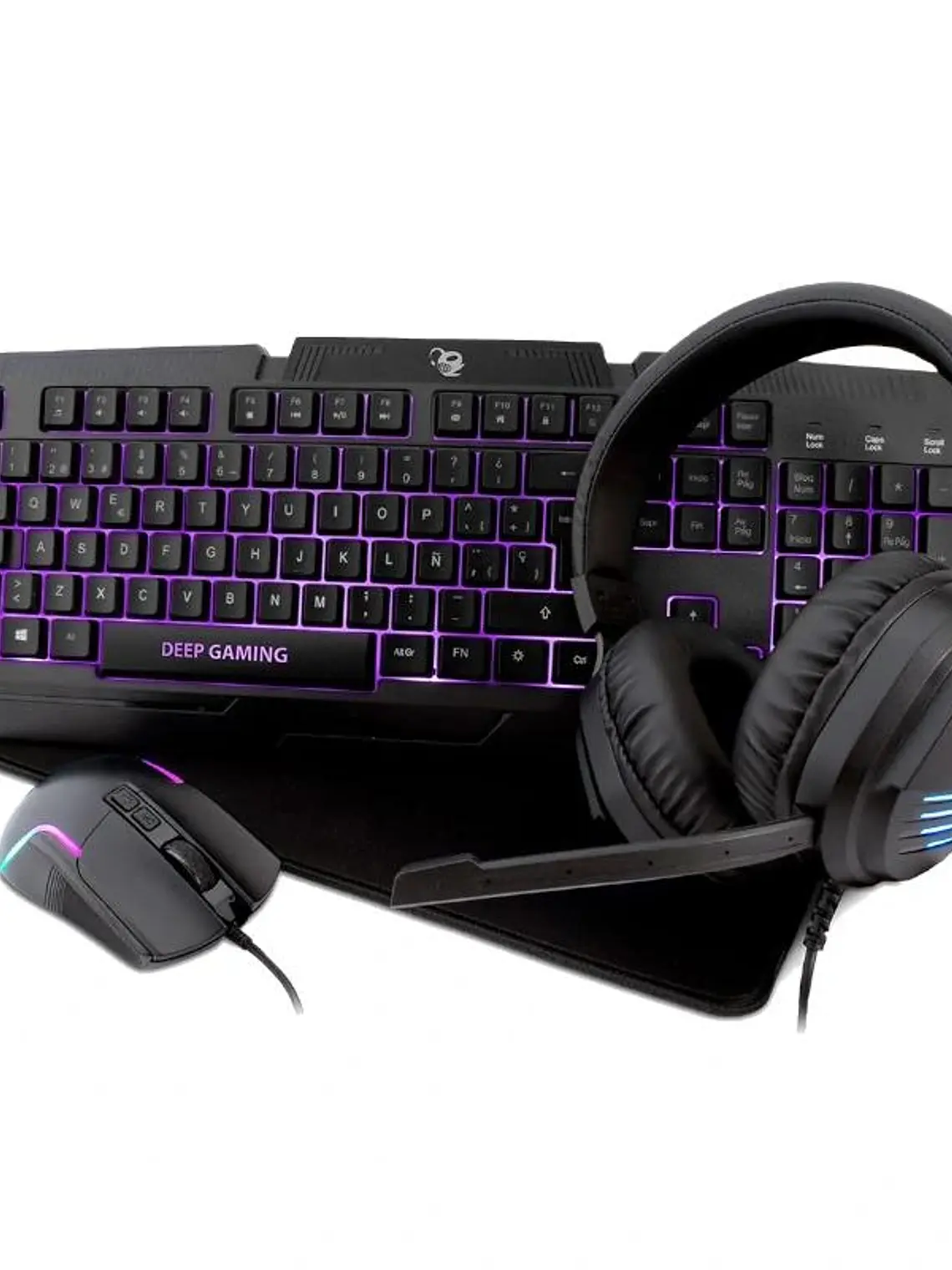 DEEPGAMING KIT GAMING XWING2 TEC+RAT+AUR+ALF 1