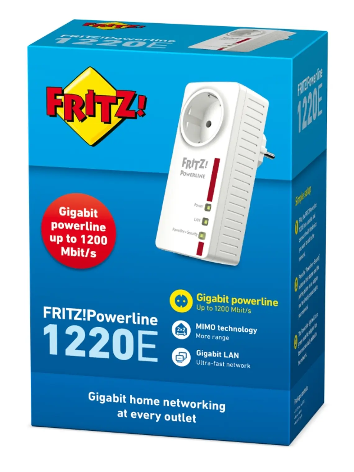 FRITZ! Powerline 1220 4