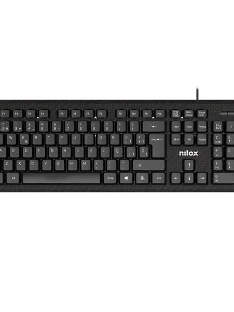 NILOX Kit Teclado+raton NXKME0011 Usb NEgro 3