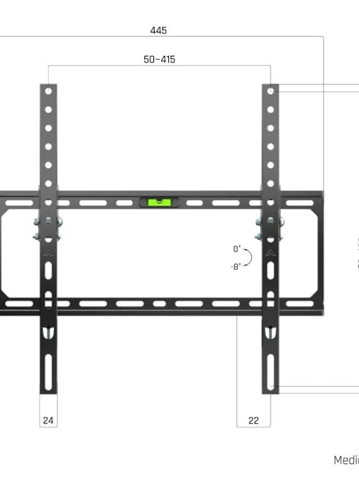 iggual SPTV15-L Soporte TV pared Incl 21