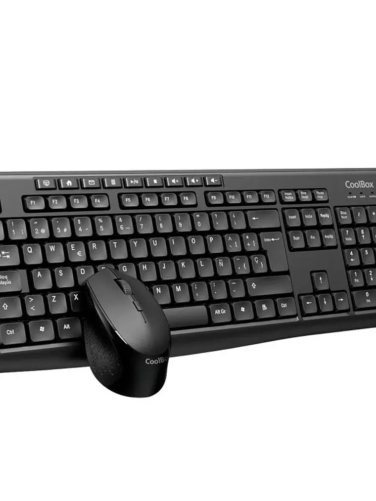 Coolbox Kit Teclado MM + Ratón Inalámbrico 1