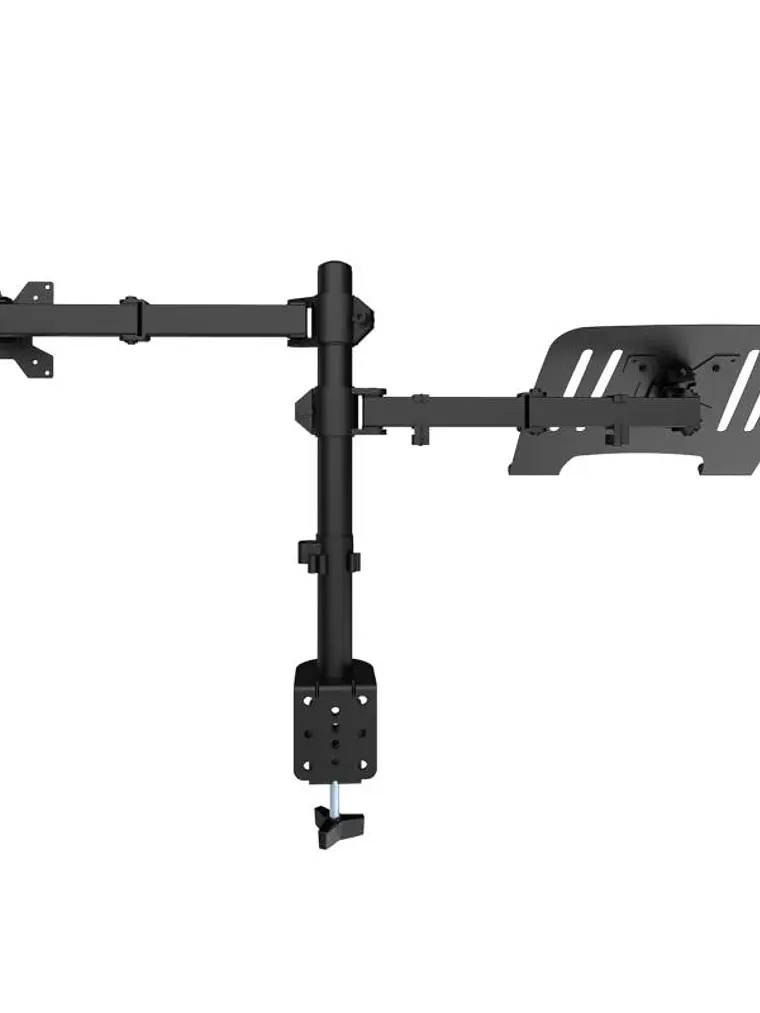 COOLBOX Soporte Monitor+Portátil Monobrazo Acero 4