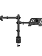COOLBOX Soporte Monitor+Portátil Monobrazo Acero - Miniatura 4