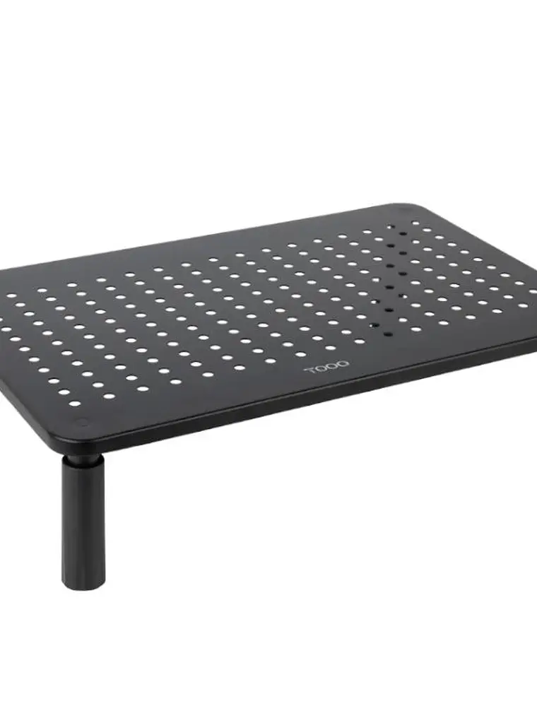 Tooq TQMR086 Soporte elevador monitores Negro 1