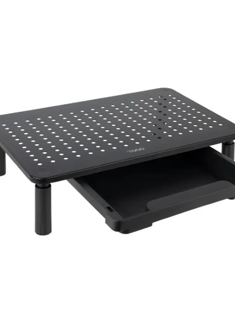 Tooq TQMR087 Soporte elevador monitores con cajón 3