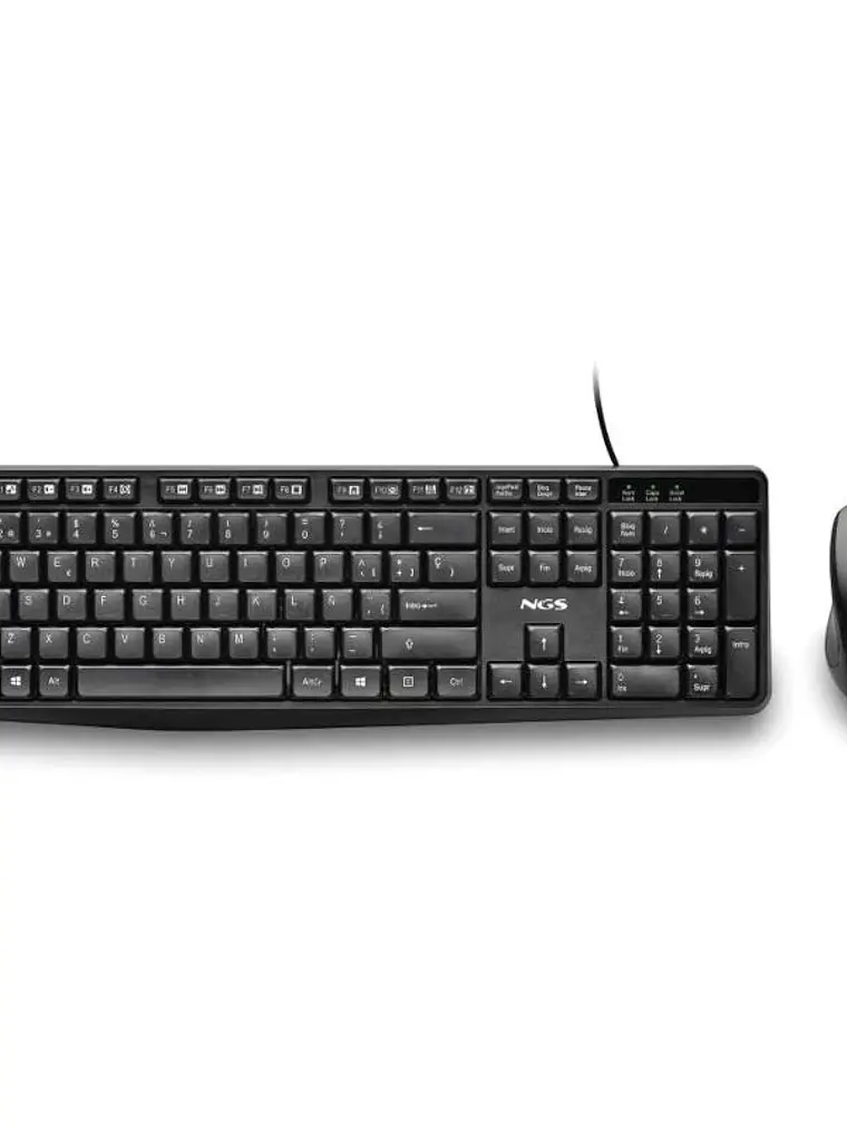 NGS Kit Teclado+Ratón con cable Cocoa 1
