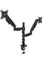 Tooq Soporte mesa DB1533TNR-B 2 brazo 17-32 Negro - Miniatura 1