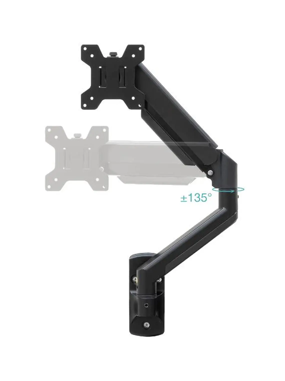 Tooq Soporte Pared LP1334TNR-B 1 brazo 13-34 Negro 3