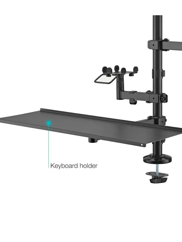 Tooq Soporte Mesa TPV-Impresora-Terminal-Lector 3
