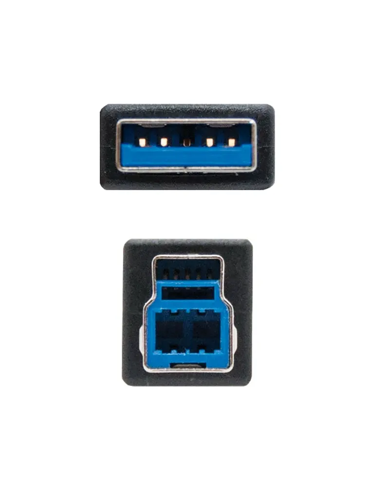 Nanocable Cable USB 3.0, impresora A/M-B/M, 2m 3