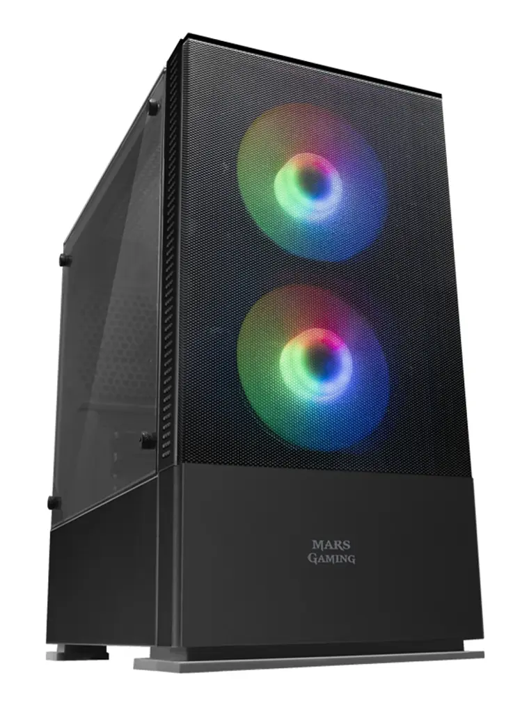 Mars Gaming Caja MCZ PREMIUM M-ATX 2X FRGB Negra 4
