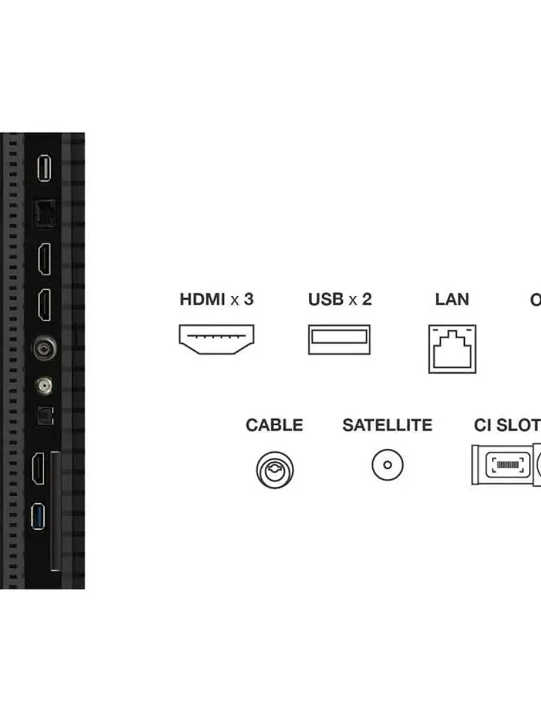 TCL 50P7K TV 50