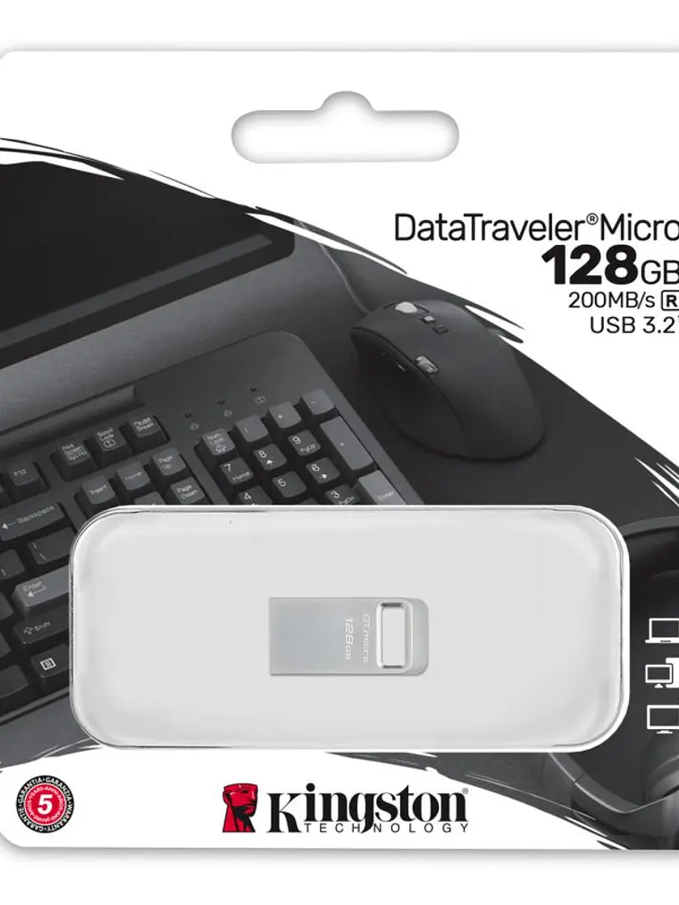 Kingston DataTraveler DTMC3G2 128GB Metal USB3.2 4