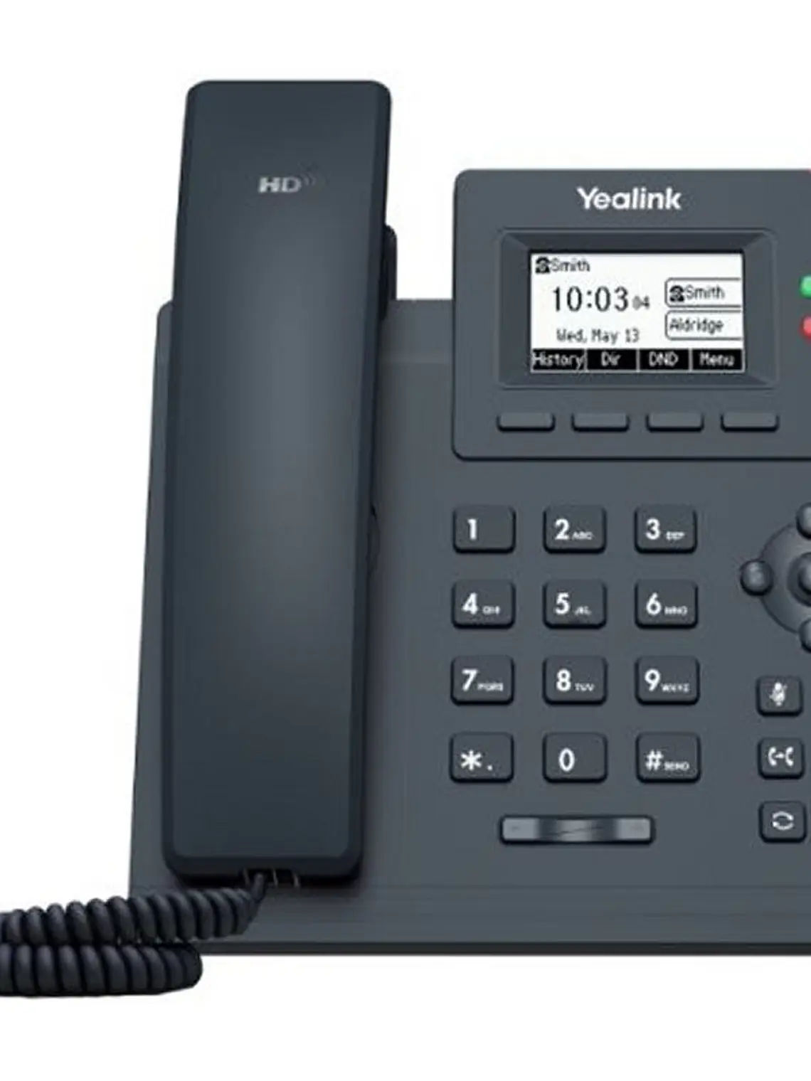 YEALINK SIP-T31 2 cuentas, SIN PoE, CON PSU 1