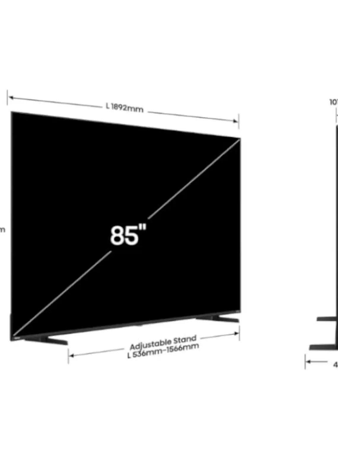 Hisense 85A6Q TV 85