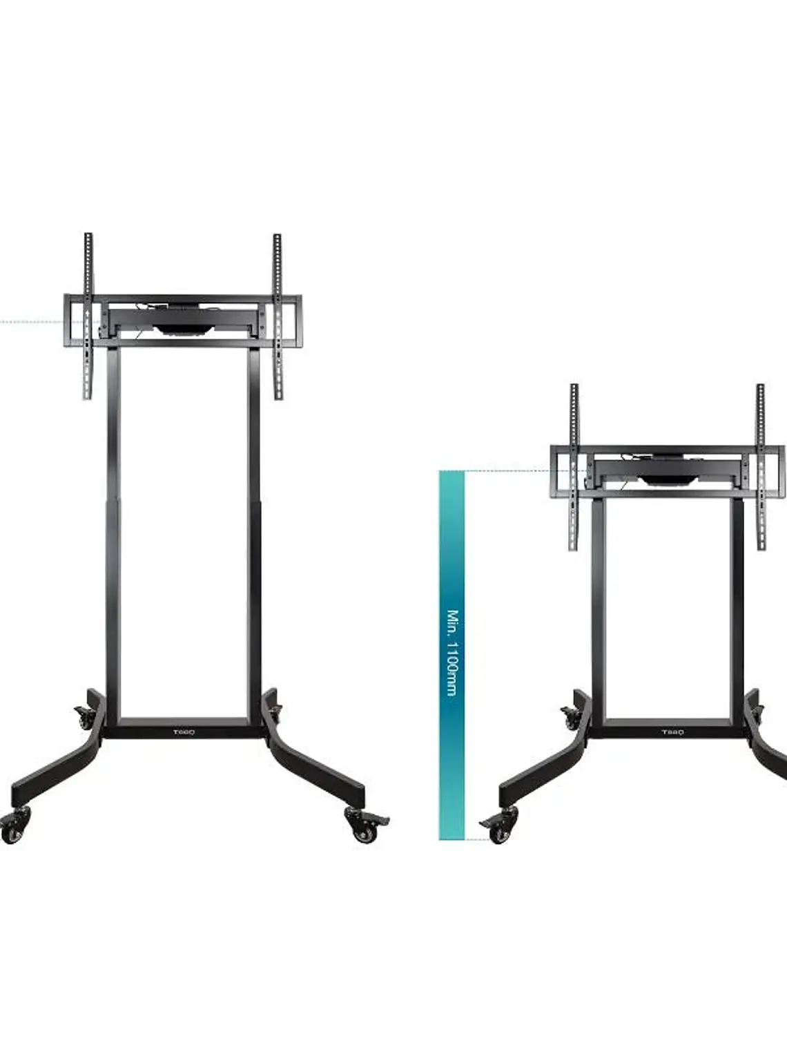 Tooq Soporte suelo ruedas eléctrico Lux 55