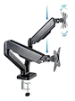 Tooq DB5132TNR-B Soporte mesa 2 brazos 17