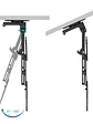 Tooq LPCE1123TSLI-B Soporte techo TV 23
