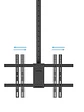 Tooq LPCE1186TSLI-XL-B Soporte techo TV 43