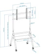Tooq IDreams Soporte suelo pantallas 37