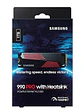 Samsung 990 PRO HeatSink SSD 1TB PCIe 4.0 NVMe M.2 - Miniatura 2