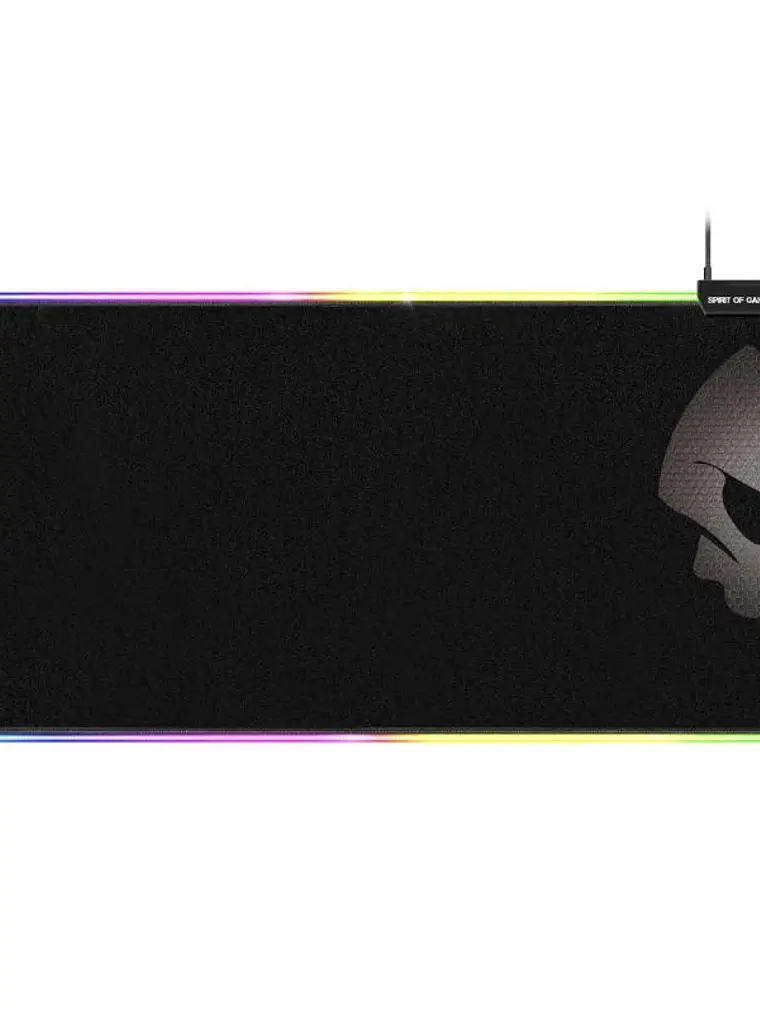Spirit of Gamer Alfombrilla DarkSkull RGB+HUB XXXL 1
