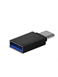 Aisens Mini Adaptador USB 3.2 Gen1 3A CM-AH Negro - Miniatura 2