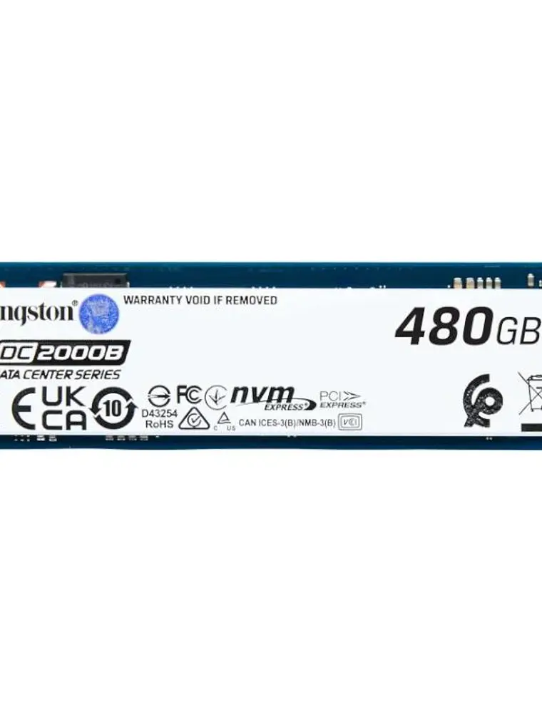Kingston DC2000B SSD 480GB NVMe PCIe 4.0 1