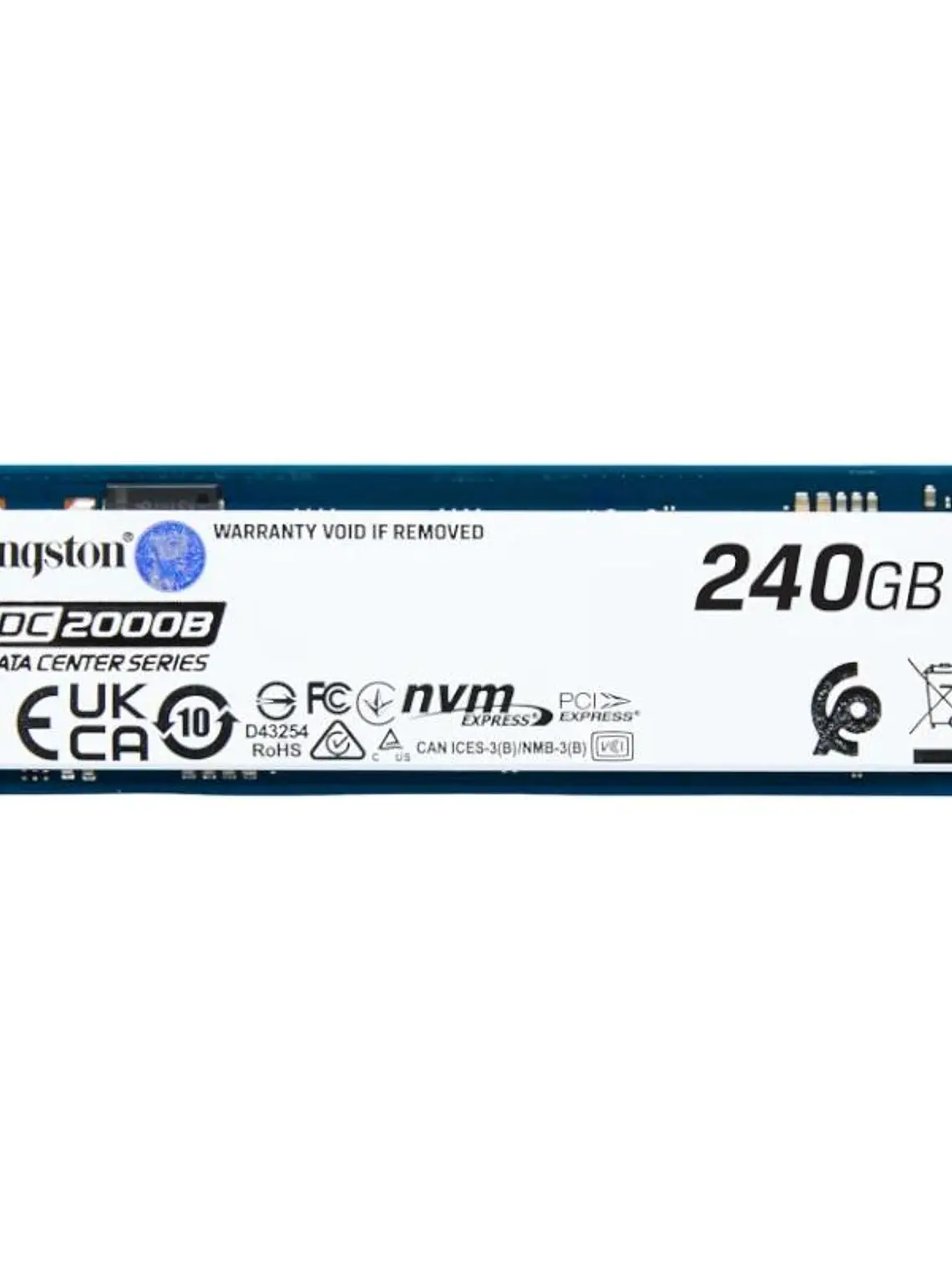 Kingston DC2000B SSD 240GB NVMe PCIe 4.0 3