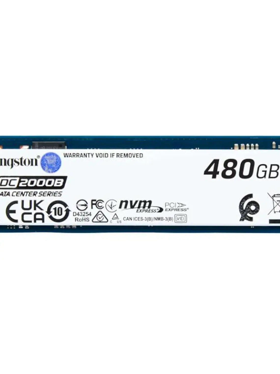Kingston DC2000B SSD 480GB NVMe PCIe 4.0 3