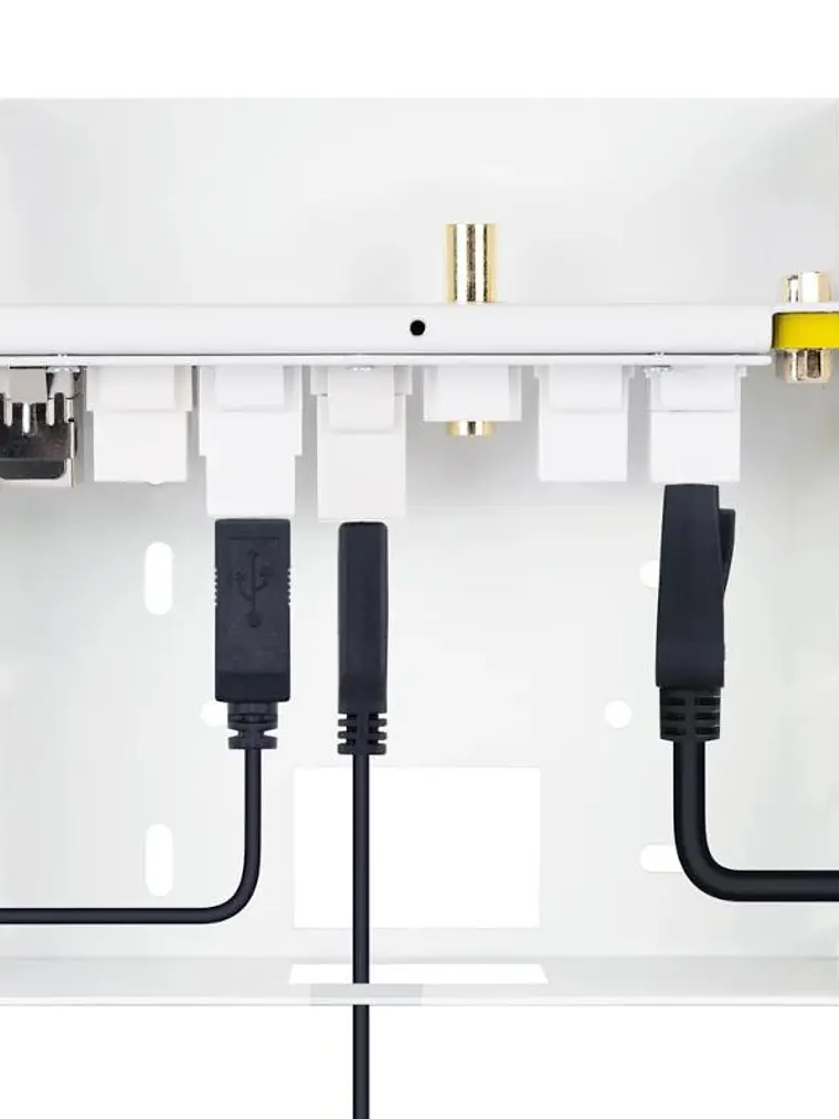 Nanocable Caja Conexiones multimedia metálica 3