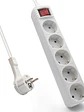 EWENT EW3955  Regleta 5 Tomas / 1 interruptor 1.5m - Miniatura 1